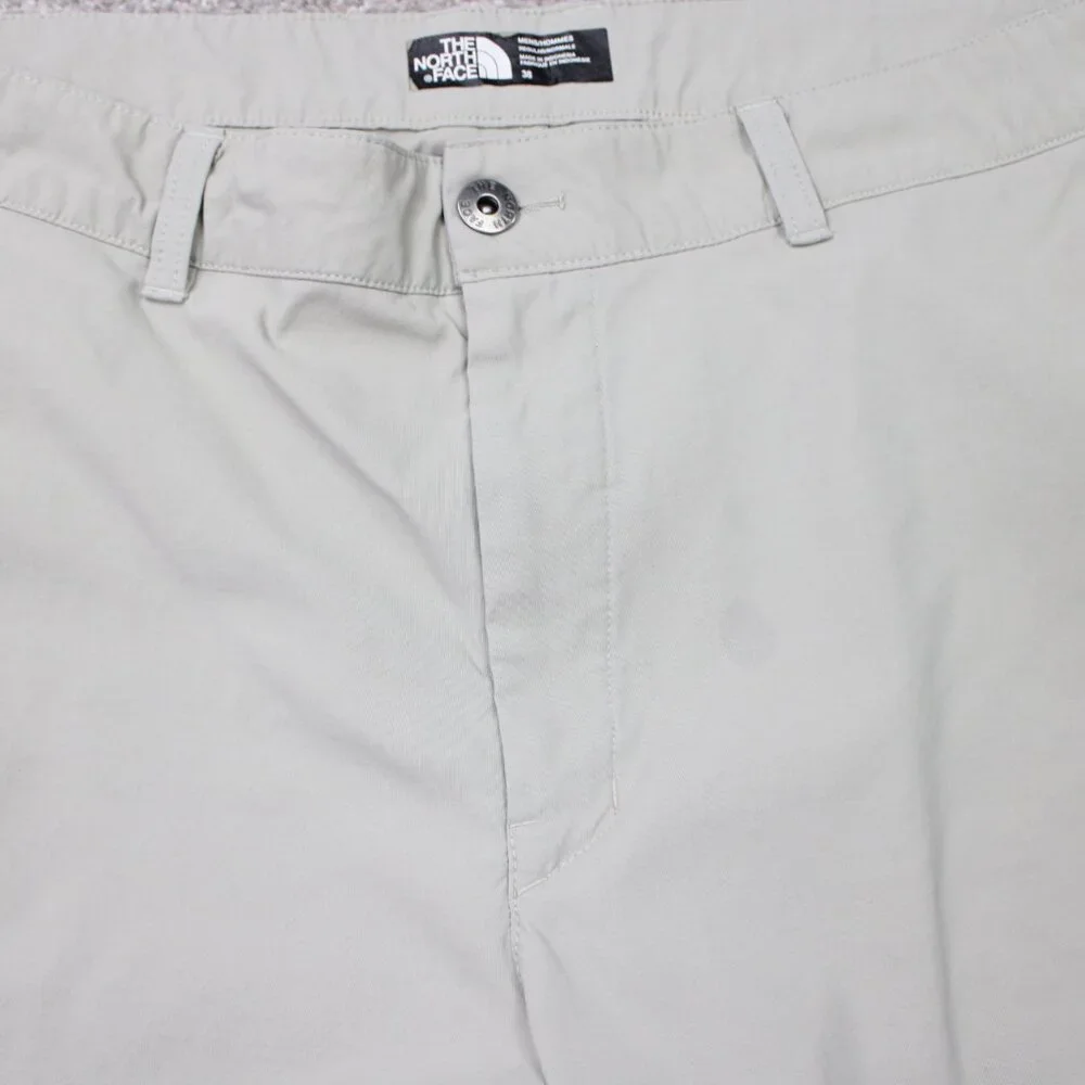 The North Face Pants Men 38x32 Beige Water Resistant Hiking Outdoor Straight Leg